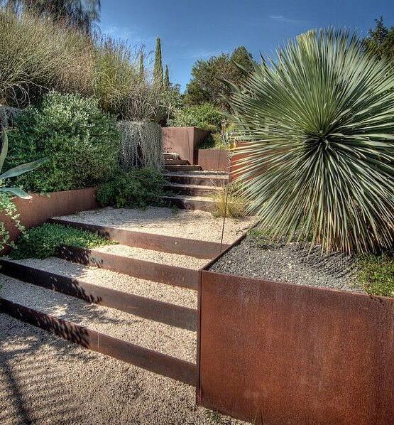 河北耐候钢花园围边