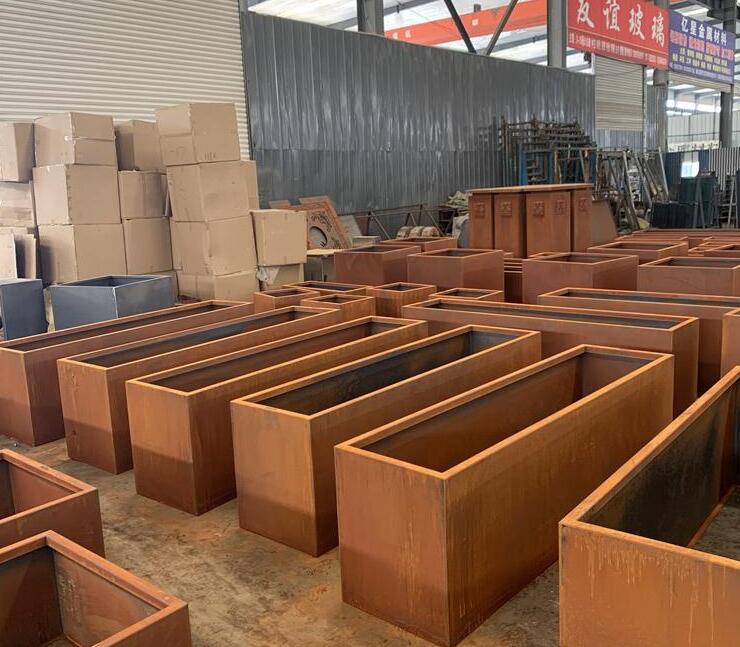 河北耐候钢板花箱